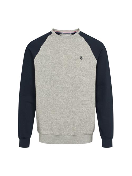 U.S. POLO ASSN. Pullover 'UMTeo'  navy / grå-meleret