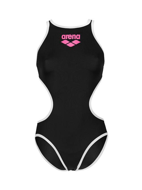 ARENA Badedragt 'ONE BIGLOGO'  pink / sort / hvid