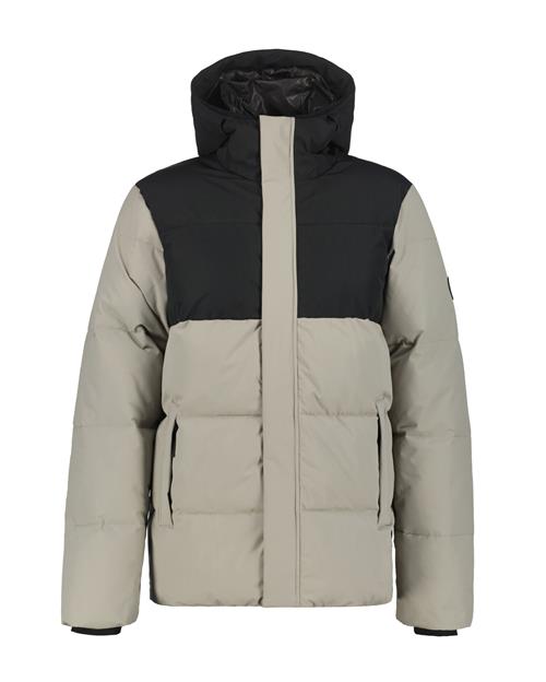 ICEPEAK Udendørsjakke 'Parksville'  grå / sort