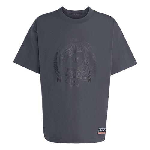 ADIDAS ORIGINALS Bluser & t-shirts 'Adidas Originals & All Blacks'  mørkegrå / sort