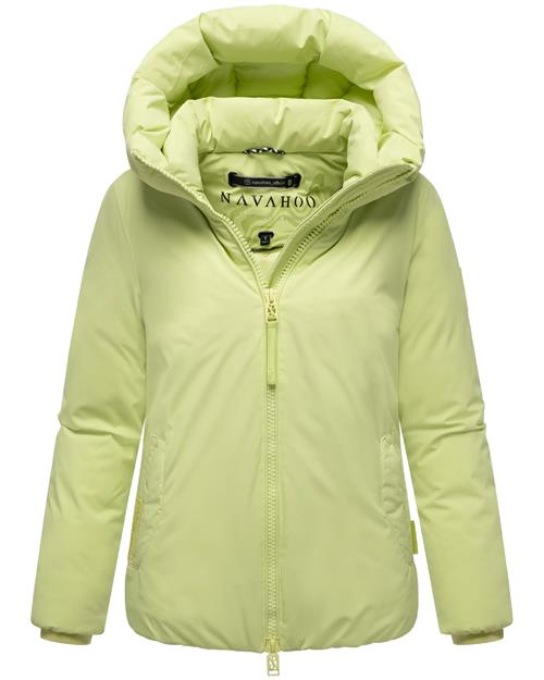 NAVAHOO Vinterjakke 'Blütenlicht 14'  lime