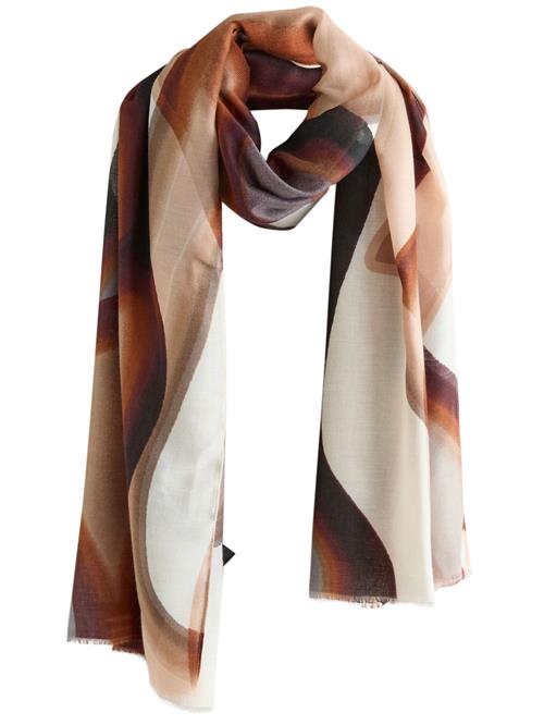 Next Sjal  ecru / brun / lysebrun