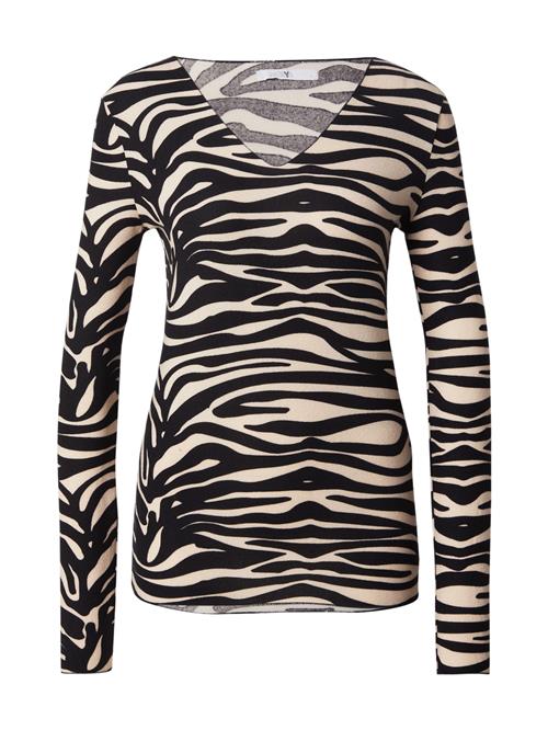 Hailys Shirts 'Zi44na'  lysebeige / sort