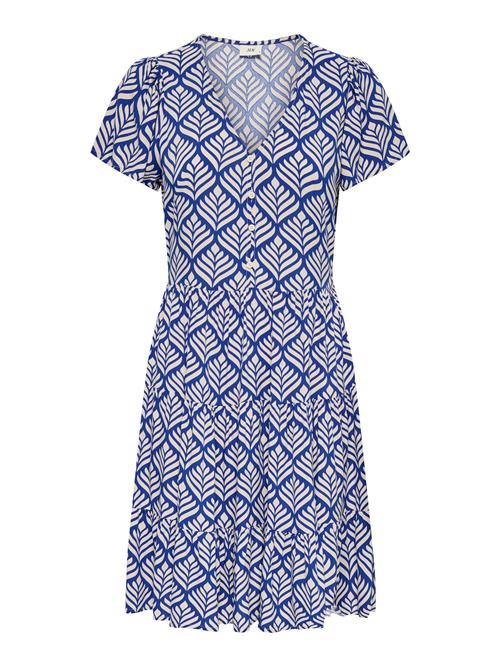 JDY Blusekjole 'JDYSEZEN'  blå / hvid