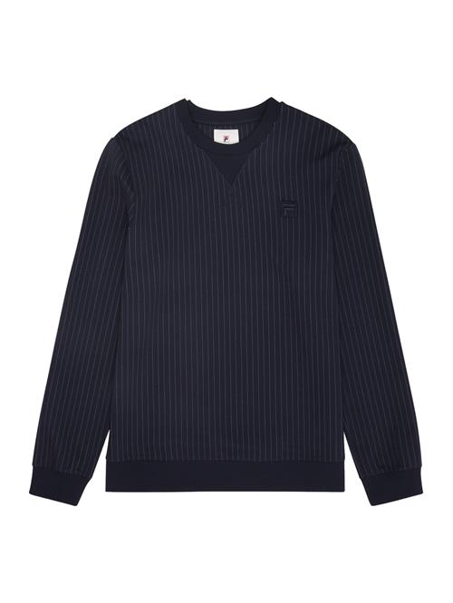 FILA Sweatshirt 'Brera'  natblå / hvid