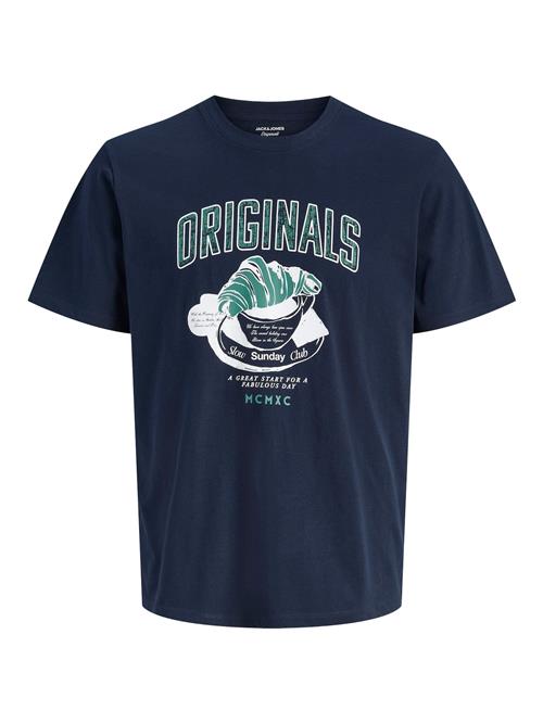 JACK & JONES Bluser & t-shirts  navy / smaragd / hvid