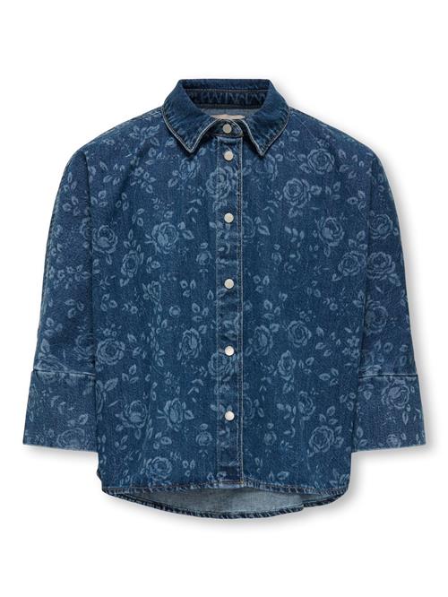 ONLY GIRLS Bluse 'KOGGrace'  blå / blue denim