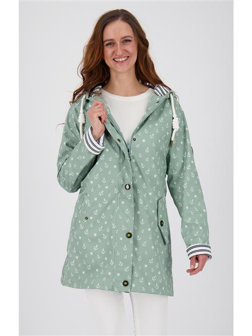 ankerglut Overgangsparka 'Friesennerz ANKERGLUTZAUBER'  basalgrå