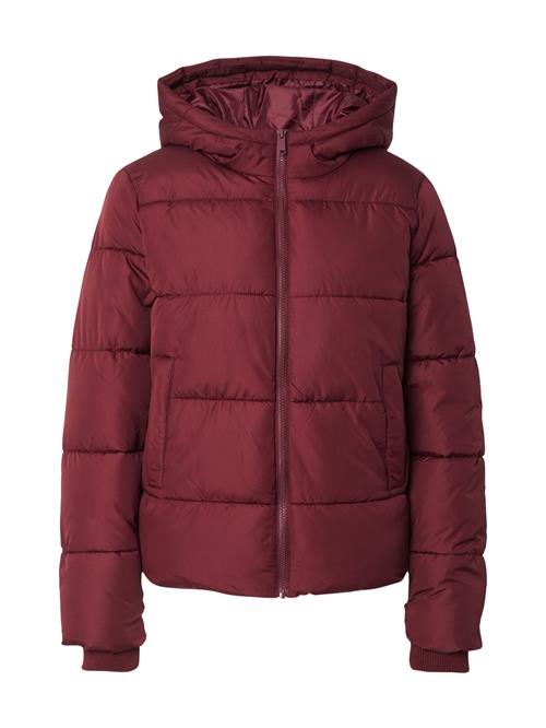 PIECES Vinterjakke 'PCBee'  vinrød