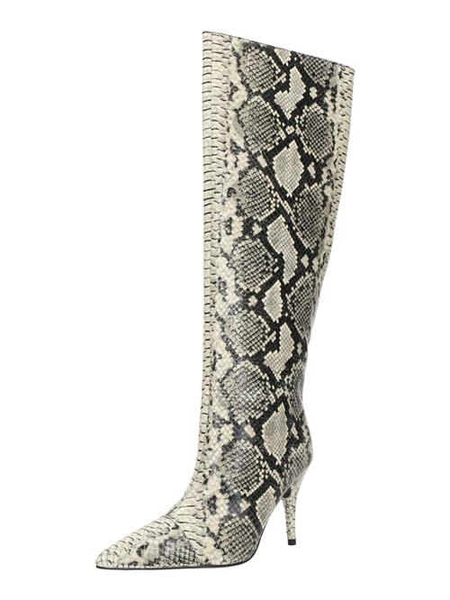 BRONX Støvler 'Aly-Cia'  beige / sort