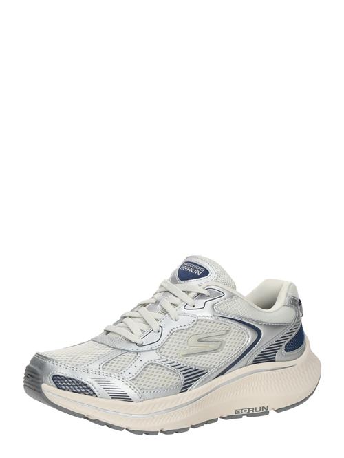 SKECHERS Løbesko 'GO RUN CONSISTENT 2.0'  mørkeblå / sølv / hvid