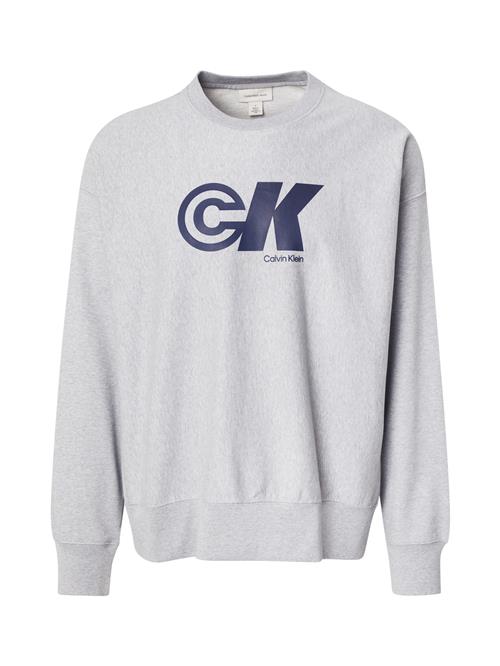 Calvin Klein Jeans Sweatshirt  mørkeblå / grå