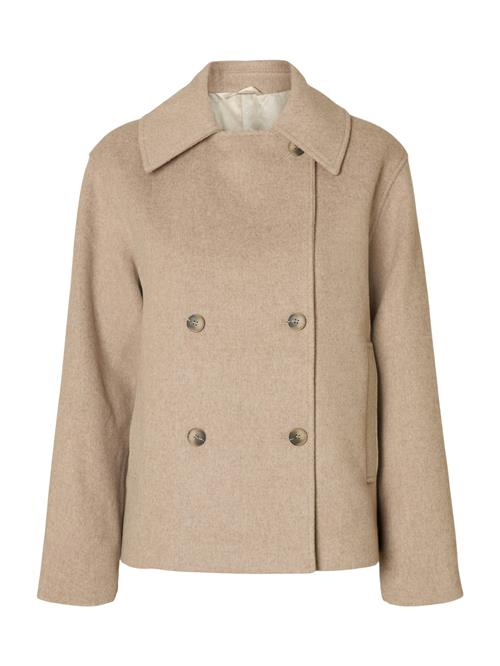 SELECTED Overgangsjakke 'SLFALMA'  creme