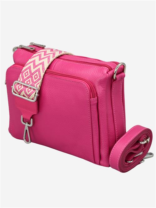 Adel Bags Skuldertaske 'Becky'  mørk pink