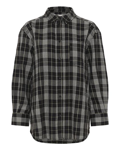 Part Two Bluse 'Samea'  grå / sort