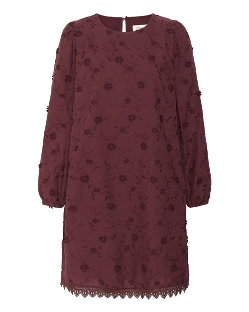 Cream Kjole  bordeaux