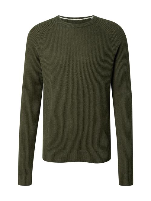 JACK & JONES Pullover 'JJPannel'  mørkegrøn