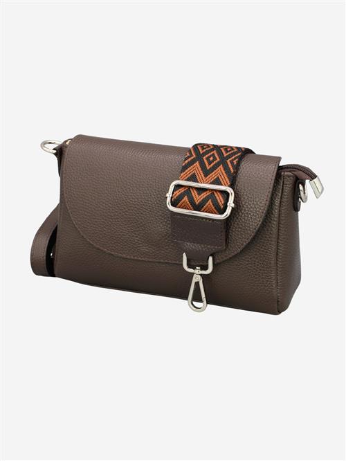 Adel Bags Skuldertaske 'Jana'  mørkebrun