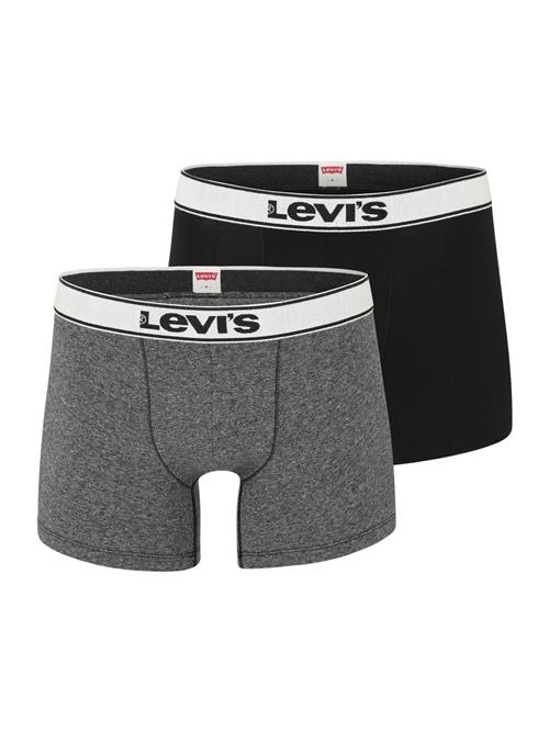 LEVI'S ® Boksershorts 'VNTG HTR'  grå-meleret / sort / hvid