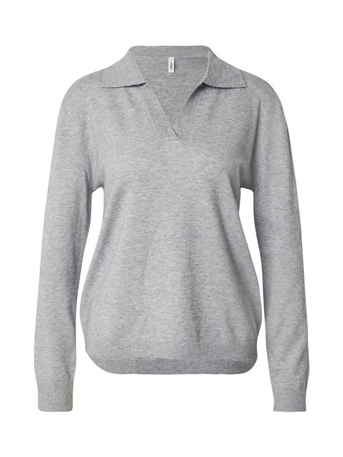 ONLY Pullover 'IBI'  grå-meleret