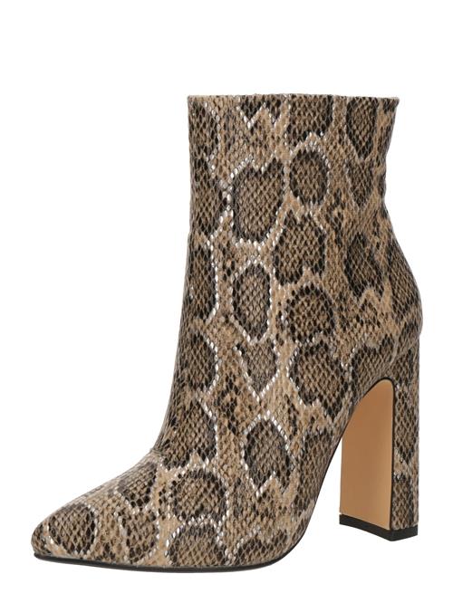 BUFFALO Støvletter 'July'  creme / camel / sort / sølv