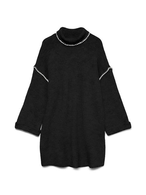 VERO MODA Strikkjole 'VMAwella'  sort