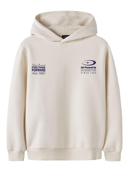 LMTD Sweatshirt  lysebeige / violetblå