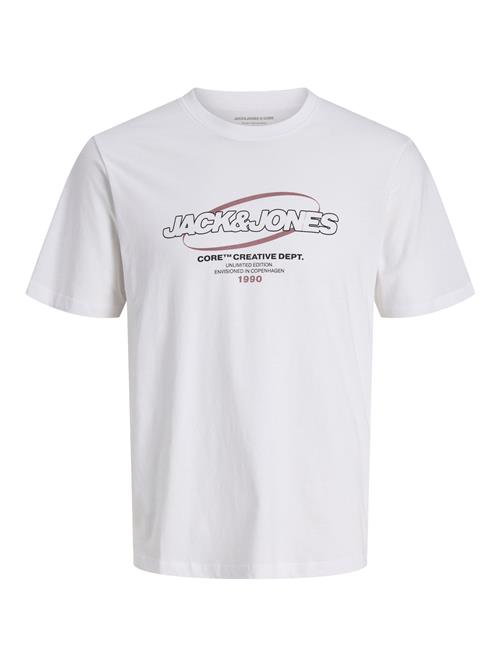 JACK & JONES Bluser & t-shirts  lyselilla / sort / hvid