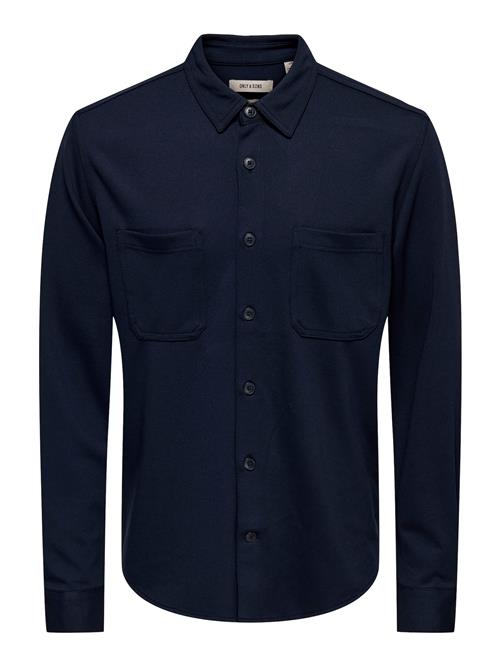 Only & Sons Skjorte 'ONSMark'  mørkeblå