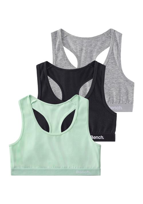 BENCH BH  grå-meleret / mint / sort