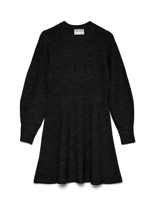 VERO MODA Strikkjole 'VMAwangalina'  sort