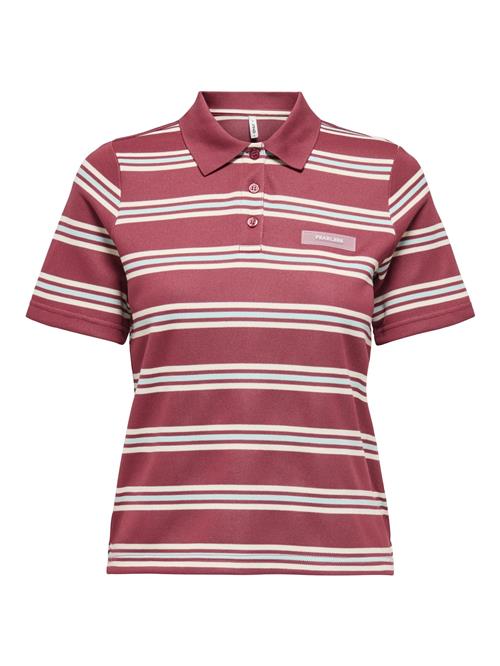 ONLY Shirts 'ONLEVIE'  purpur / hvid