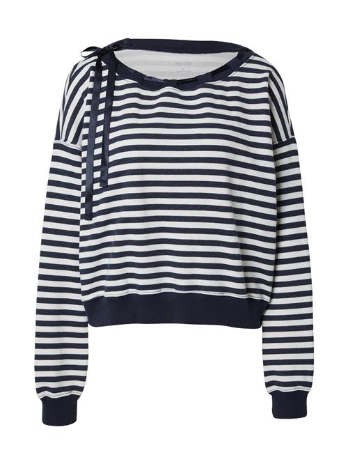 HOLLISTER Sweatshirt  navy / hvid