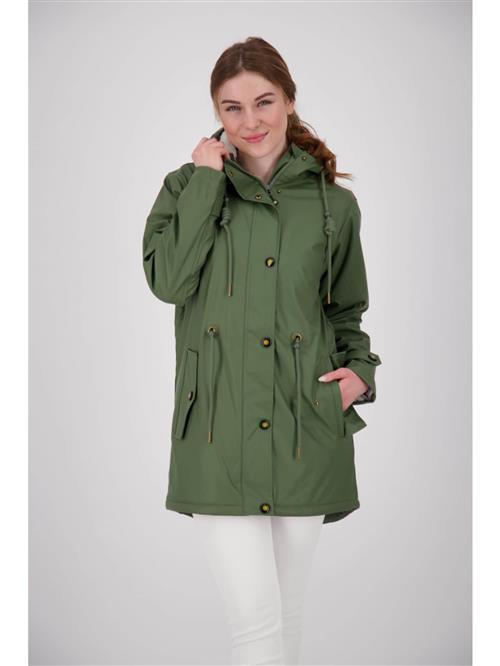 ankerglut Funktionsfrakke 'Friesennerz ankergluttraum WMN'  oliven