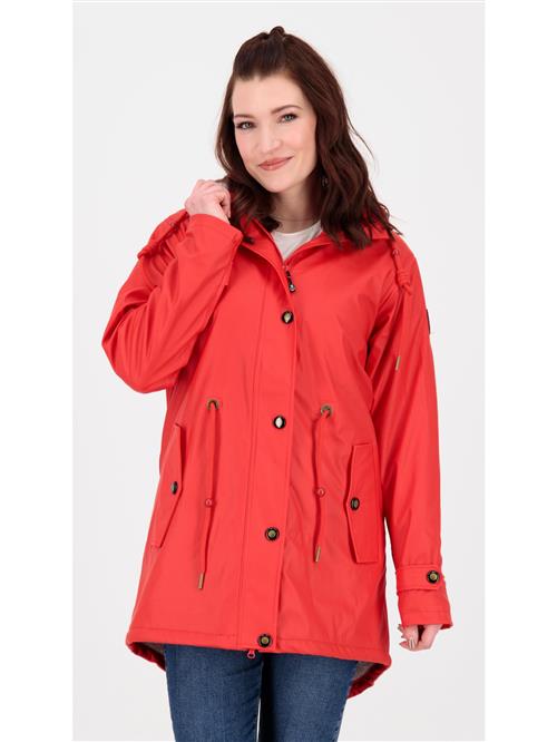 ankerglut Funktionsfrakke 'Friesennerz ankergluttraum WMN'  rød