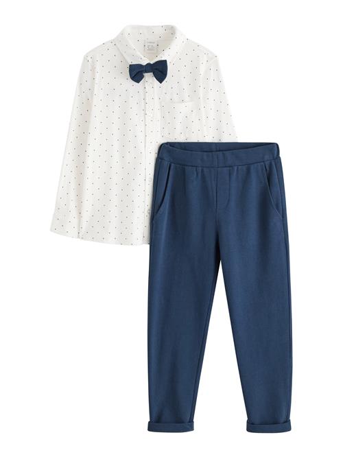 Lindex Sæt  marin / hvid