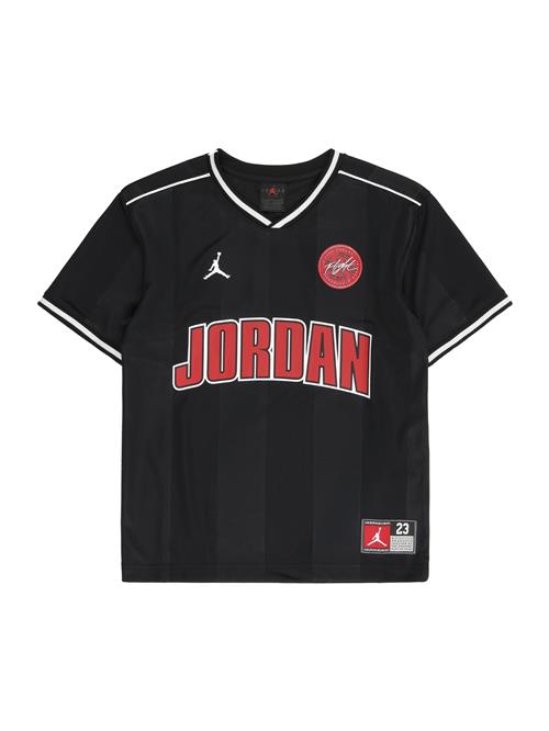 Jordan Shirts  rød / sort / hvid