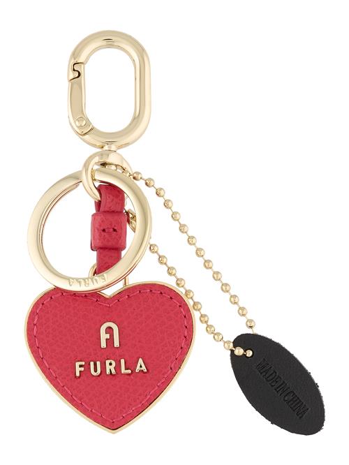 FURLA Nøglering 'CAMELIA'  guld / rød