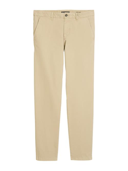 Marc O'Polo Lærredsbukser 'Osby'  lysebeige