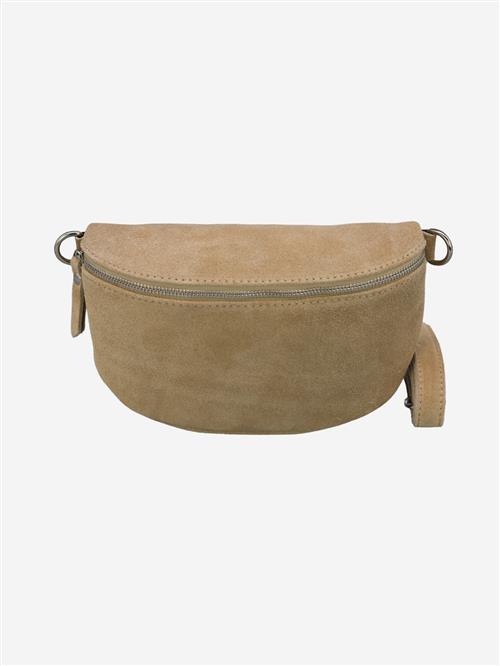 Adel Bags Bæltetaske 'Suede'  beige-meleret