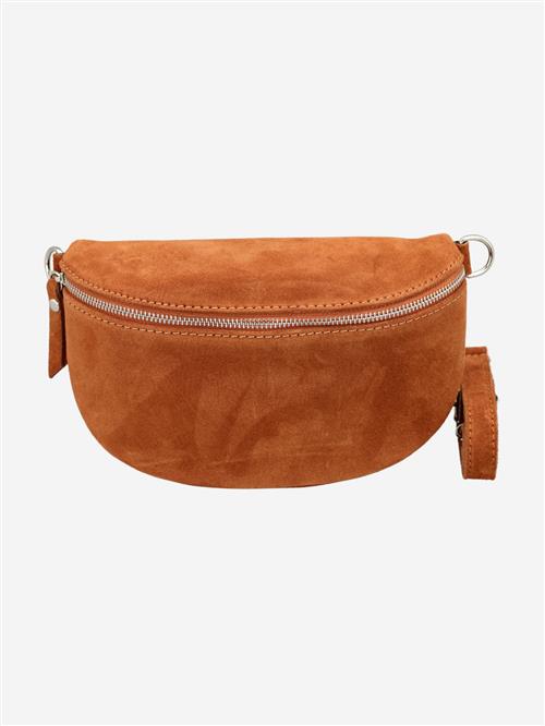 Adel Bags Bæltetaske 'Suede'  cognac