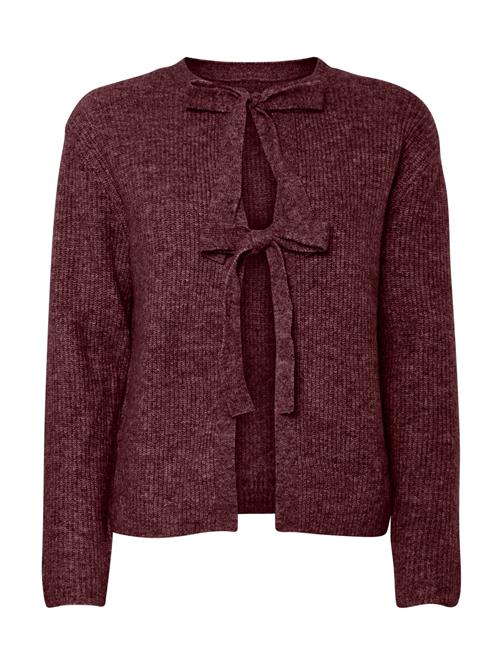 PIECES Cardigan 'PCSILLY'  vinrød