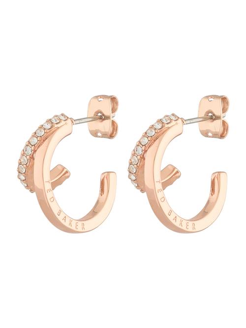 Ted Baker Øreringe 'HELIAS'  rosa guld / transparent