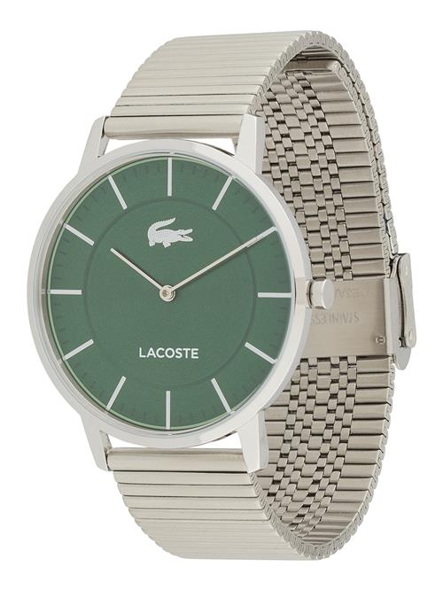 LACOSTE Analogt ur 'Crocorigin'  grøn / sølv