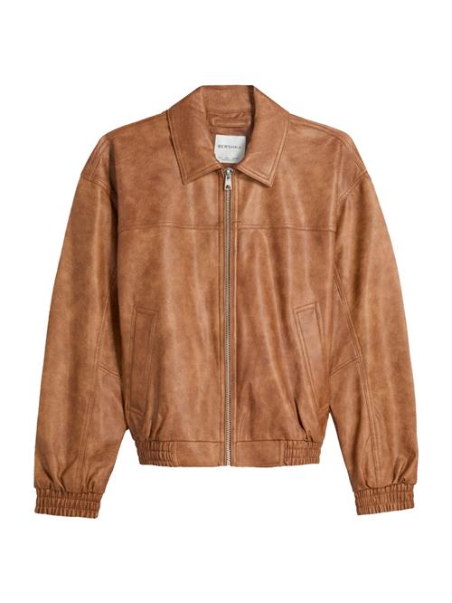 Bershka Overgangsjakke  camel