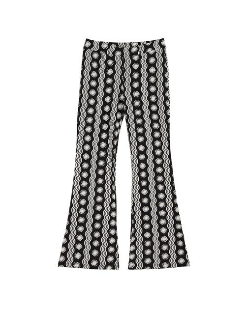 WE Fashion Leggings  sort / hvid