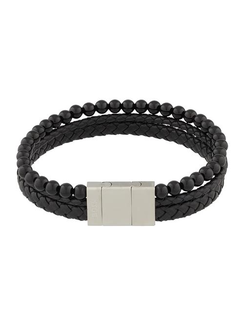 BOSS Armbånd 'Sphere'  sort / sølv