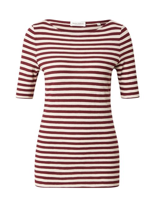 Marc O'Polo Shirts  bordeaux / hvid