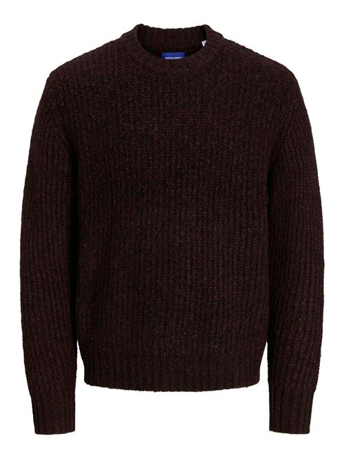 JACK & JONES Pullover  mørkerød