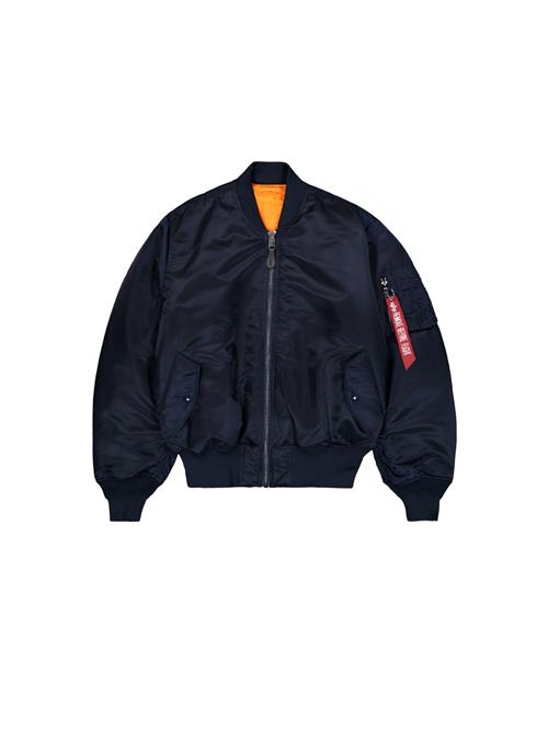 ALPHA INDUSTRIES Overgangsjakke 'MA-1 Heritage'  mørkeblå